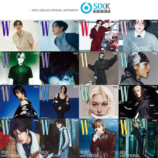 W KOREA Magazine - STRAYKIDS  Cover [JUN issue 2024] SET