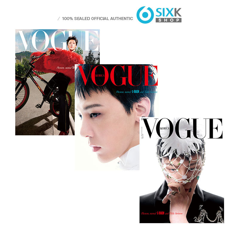 G-DRAGON ジヨン　雑誌　vogue NYLON セット　海外　限定 VOGUE - G-DRAGON COVER [JUN ISSUE 2026] With Translation. INSIDE