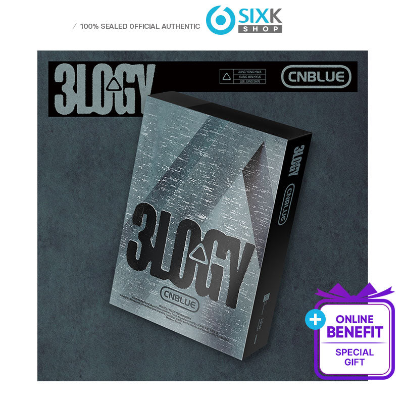 CNBLUE 3rd Full Album [3LOGY] SLEEVE Ver. (Online Benefit) – Sixkshop