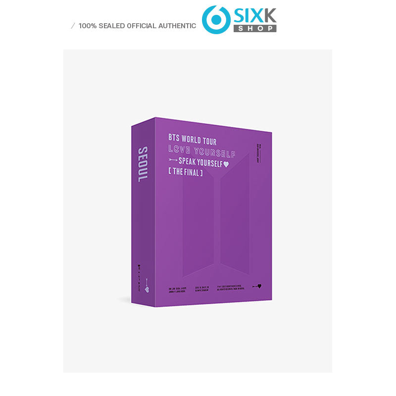 BTS - BTS WORLD TOUR [LOVE YOURSELF SPEAK YOURSELF] [THE FINAL