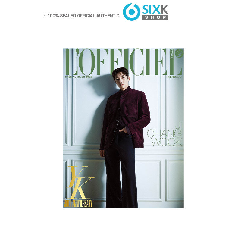 L'Officiel Special Winter - JI CHANG WOOK Cover