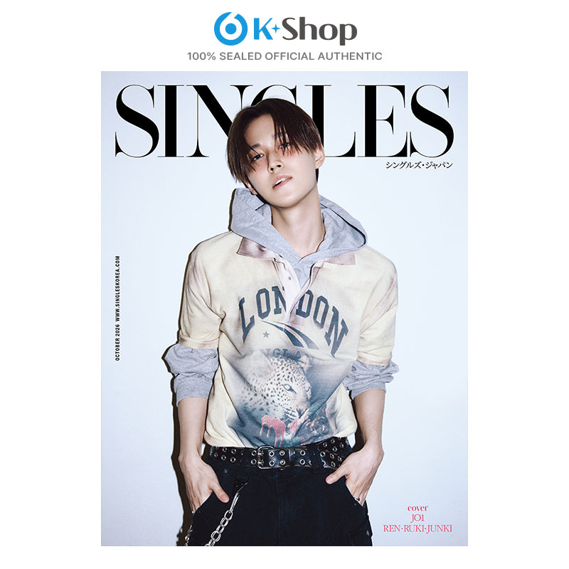 SINGLES JAPAN VOL.22 - REN, RUKI, JUNKI (JO1) COVER