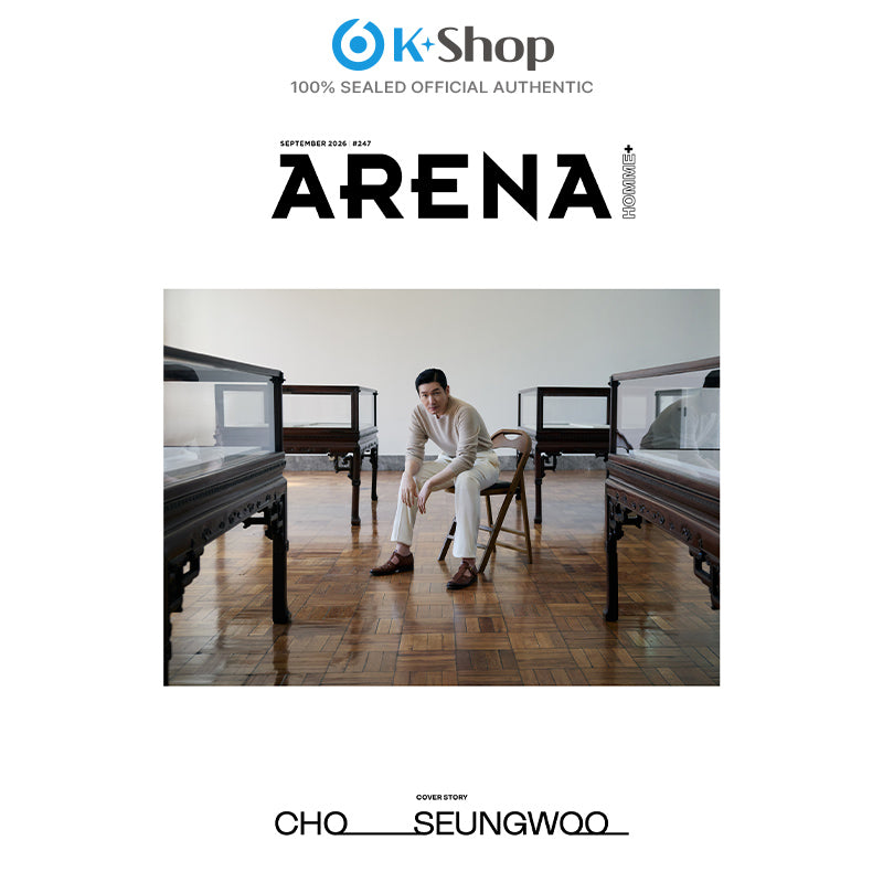 ARENA HOMME PLUS - CHO SEUNGWOO Cover (SEP ISSUE 2026) (RANDOM COVER)