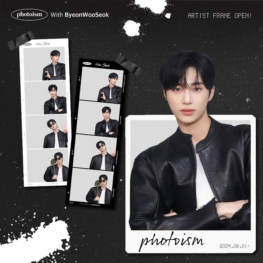 PHOTOISM photo printing paper Lovely Runner - Byeon woo seok