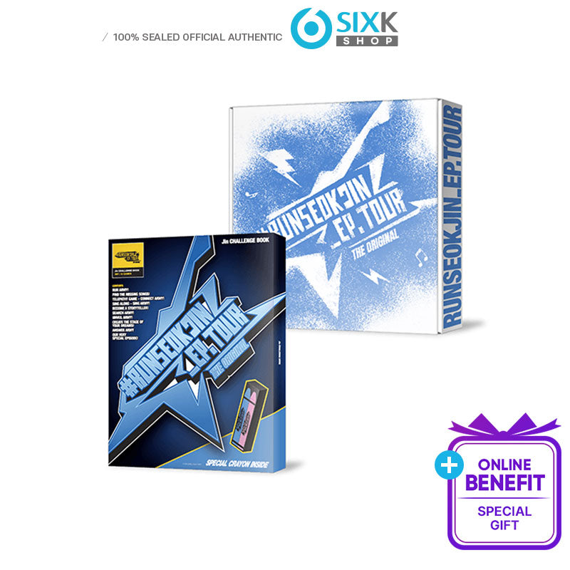 BTS Jin - RUNSEOKJIN EP TOUR in GOYANG The Original SET (Online