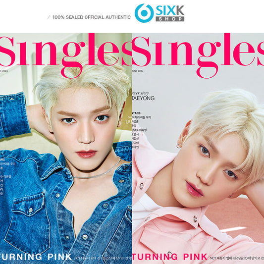 [Pre-Order] SINGLES Magazine - NCT TEAYONG Cover (JUN issue 2024) with Translation