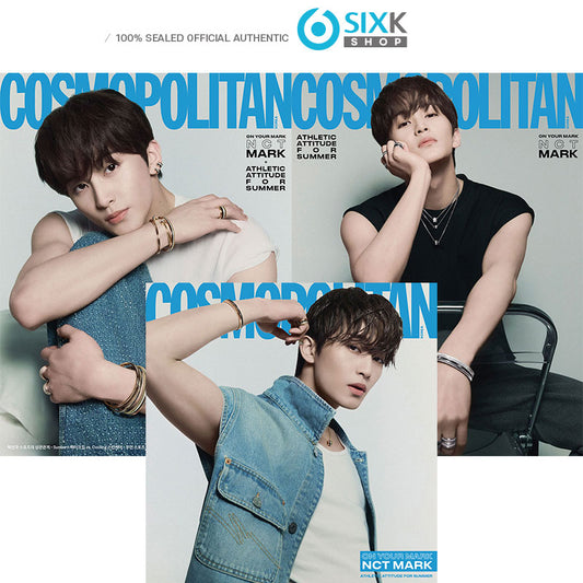 [Pre-Order] COSMOPOLITAN Magazine - NCT MARK Cover [JUN issue 2024] with translation
