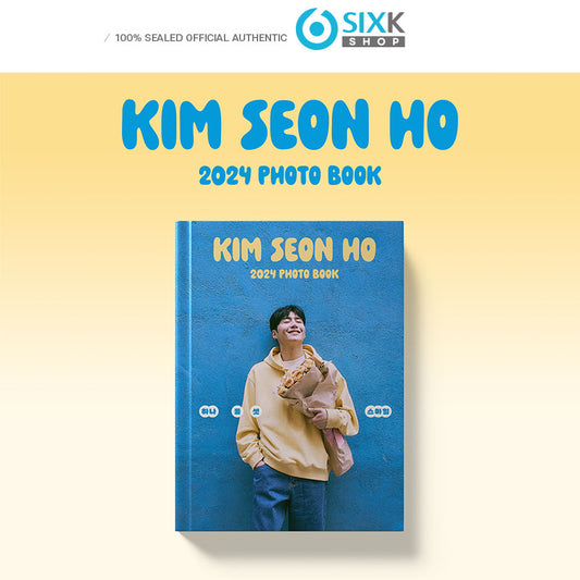 [Pre Order] KIM SEON HO- 2024 PHOTO BOOK [One Two Three Smile]