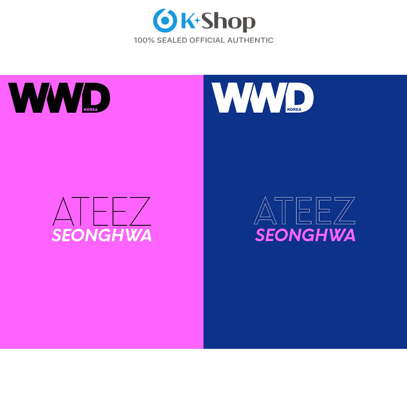 WWD - SEONGHWA (ATEEZ) COVER (SEP ISSUE 2026) X Snapism PHOTOCARD STICKER