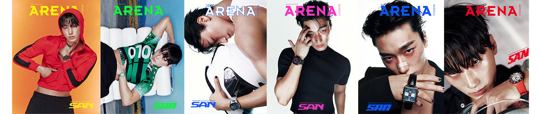 ARENA ATEEZ SAN Cover (AUG ISSUE 2025) With Translation