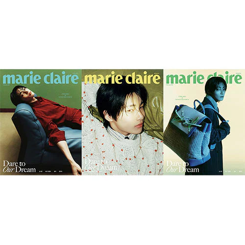 MARIE CLAIRE FEB ISSUE 2025 (SKZ I.N INTERVIEW)