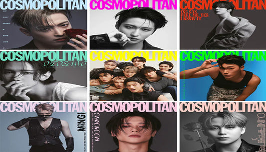 COSMOPOLITAN Aug. ISSUE 2023 (ATEEZ INTERVIEW)