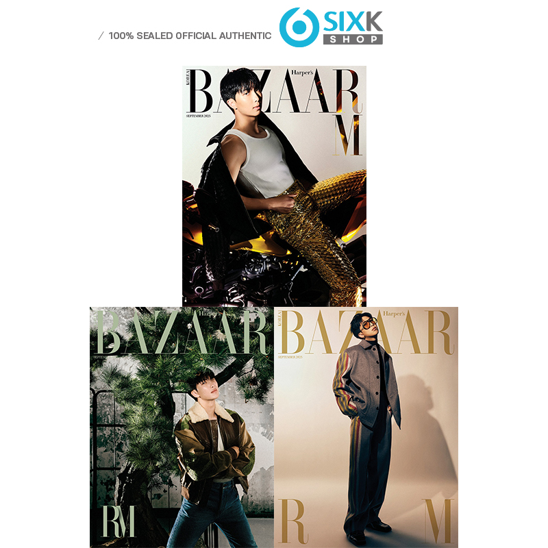 HARPER'S BAZAAR - RM(BTS) COVER [SEP ISSUE 2025] (English Translation)