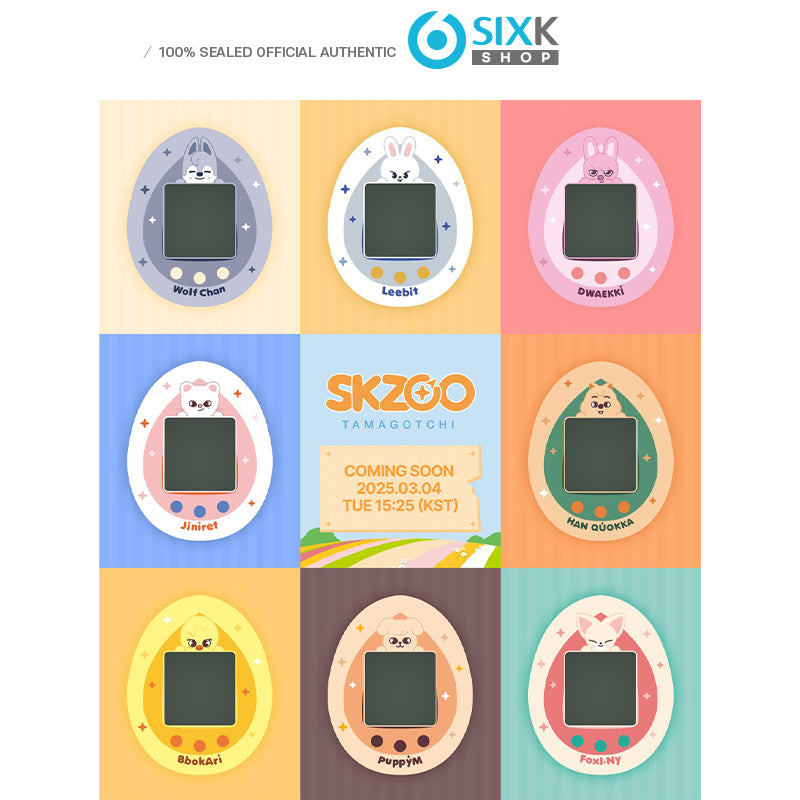 STRAY KIDS SKZOO x TAMAGOTCHI (+Online Benefit)