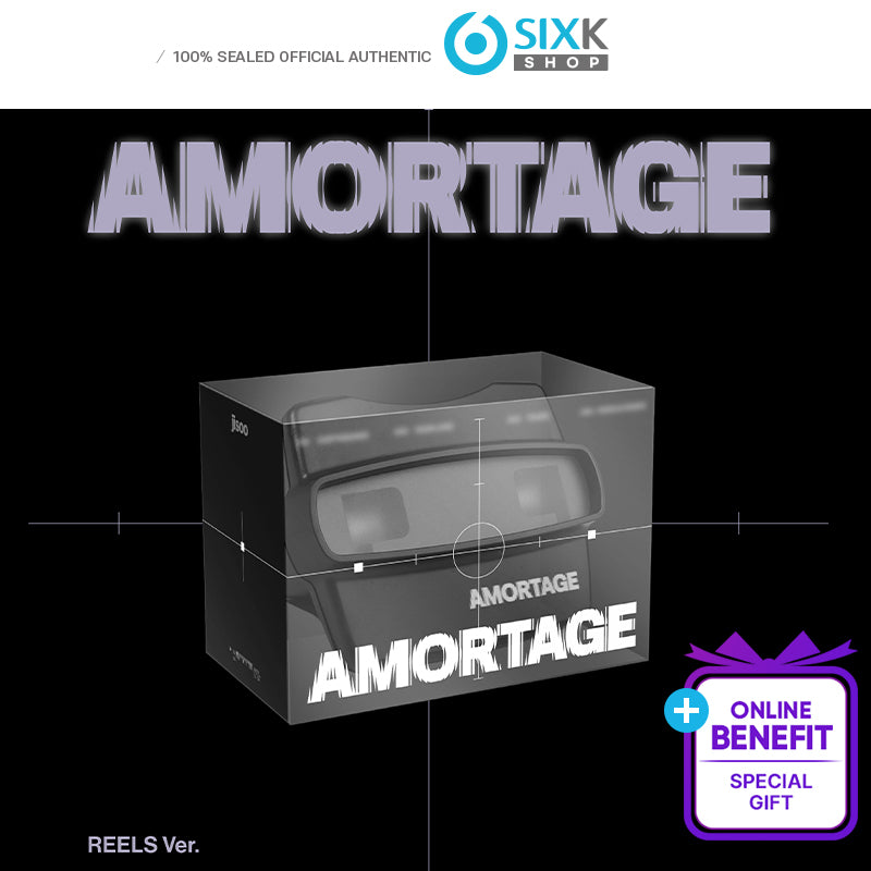 JISOO Mini Album [AMORTAGE] REELS Ver (+Online Benefit)