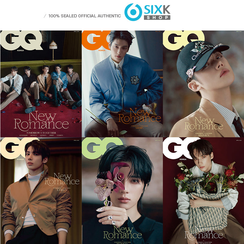 GQ - TOMORROW X TOGETHER (TXT) COVER  [APR issue 2025] (+Translation)