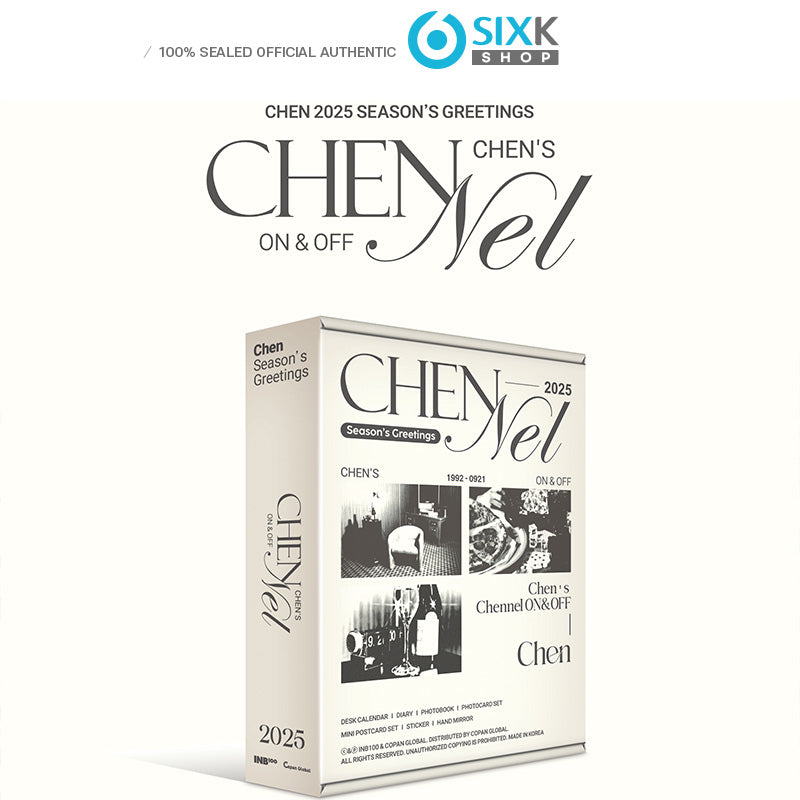 EXO CHEN 2025 SEASON’S GREETINGS Chen's Chennel ON & OFF