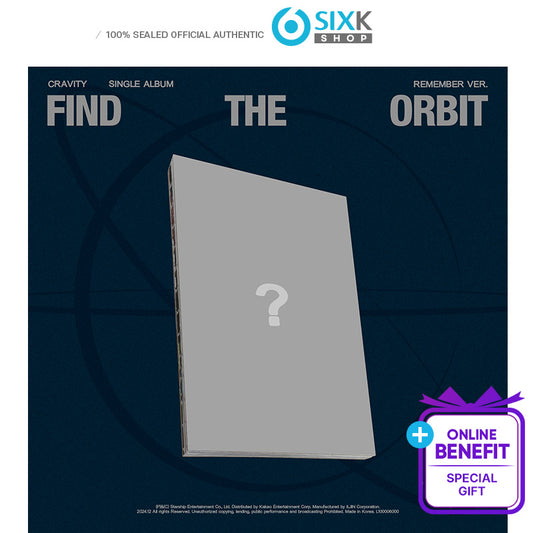 CRAVITY Album [FIND THE ORBIT] Remember Ver. (Online Benefit)