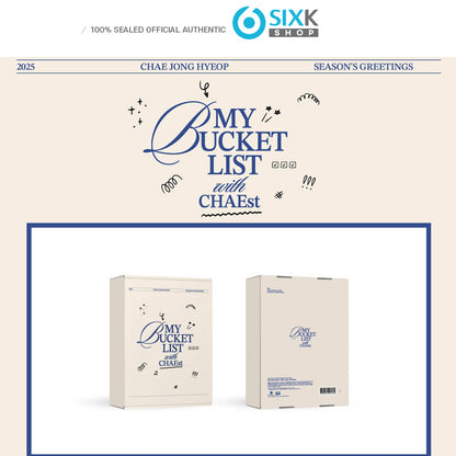 CHAE JONGHYEOP - 2025 SEASON'S GREETINGS [MY BUCKET LIST with CHAEst]