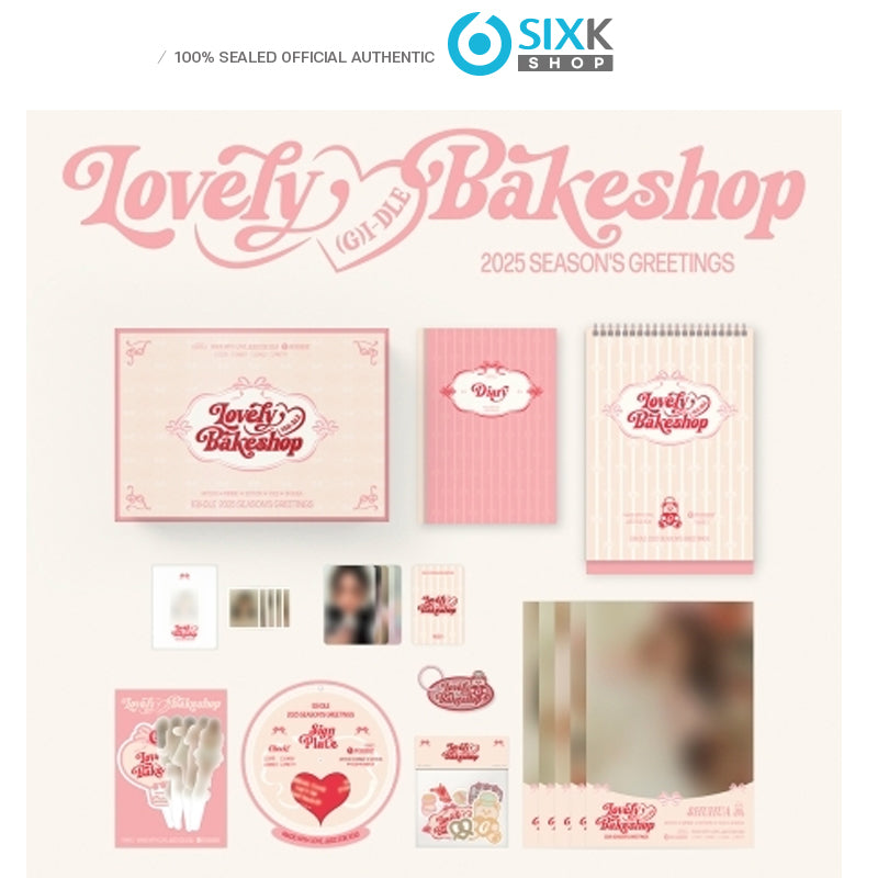 (G)I-DLE - 2025 SEASON’S GREETINGS [Lovely Bakeshop] (Online Benefit)