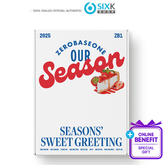 (ZEROBASEONE) 2025 SEASON'S GREETING [OUR Season] (Online Benefit)