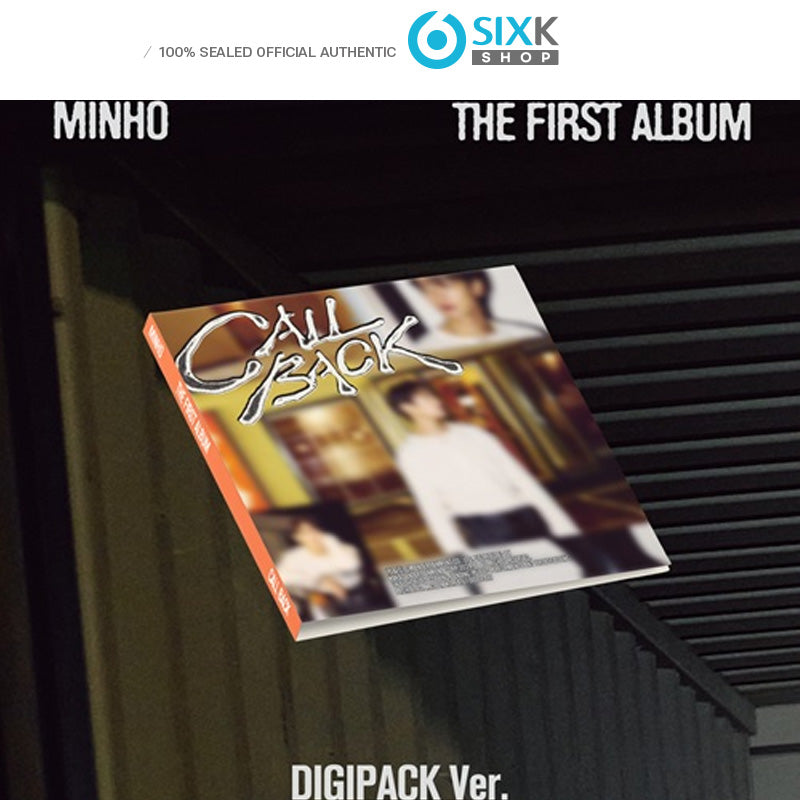 SHINee MINHO The 1st Album 'CALL BACK' (Digipack Ver.) [+LUCKY DRAW]