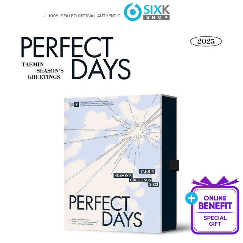 TAEMIN 2025 SEASON’S GREETINGS Perfect Days (Online Benefit)