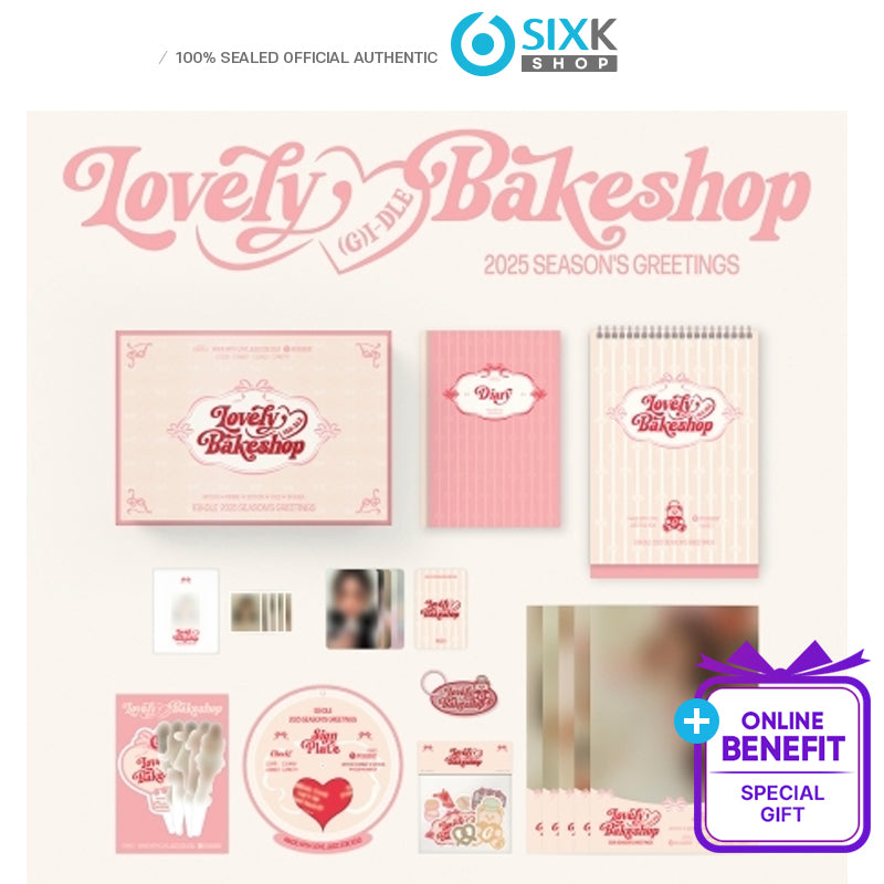 (G)I-DLE - 2025 SEASON’S GREETINGS [Lovely Bakeshop] (Online Benefit)