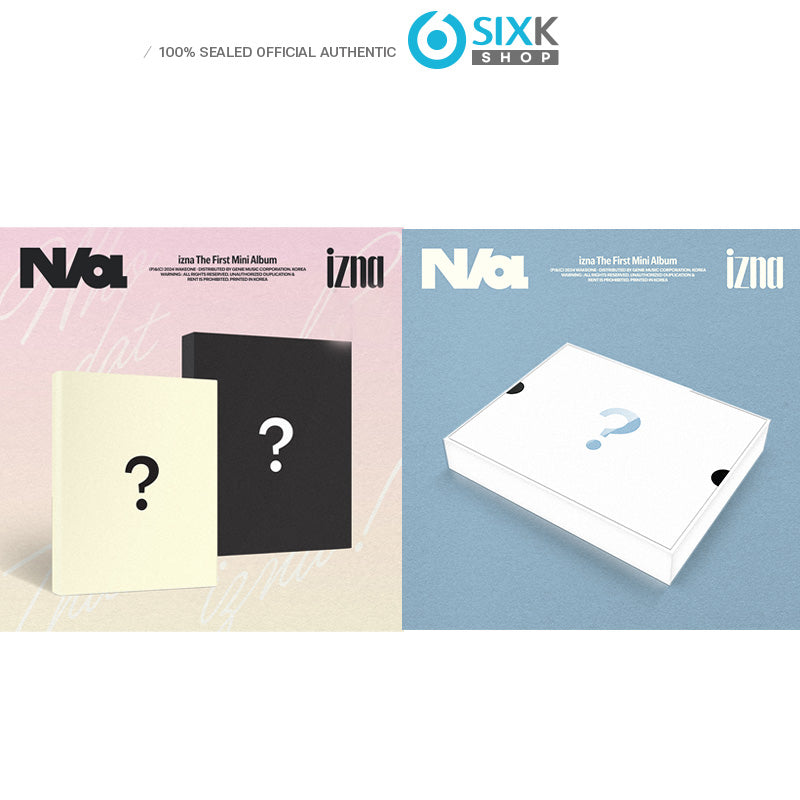 izna - the first mini album [N/A] (IZ Ver + NA Ver+2025 Calendar Ver)