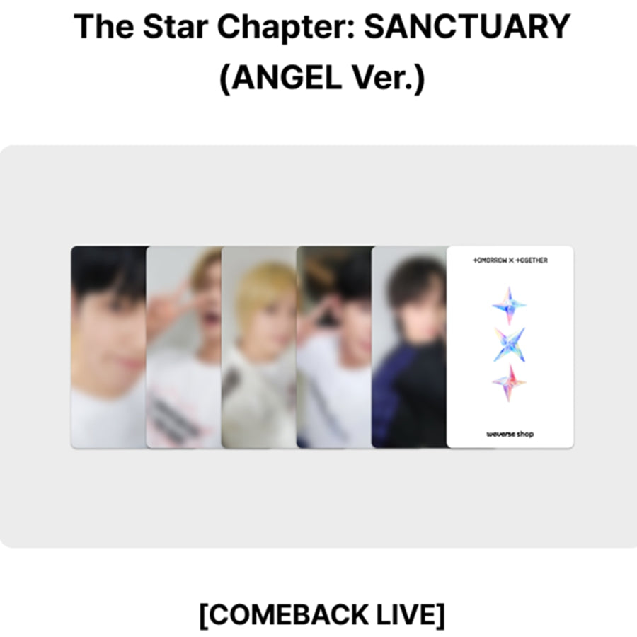 TXT The Star Chapter: SANCTUARY (ANGEL Ver.)(COMEBACK LIVE/STUDIO CHOOM GIFT)