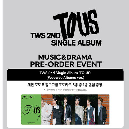 TWS - 2nd Single Album [TO US] Weverse Albums ver. (Online Benefit)