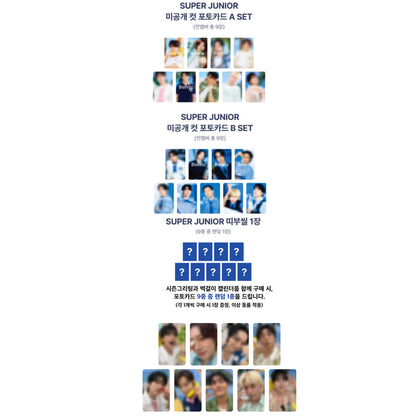 SUPER JUNIOR - 2027 SM ARTIST SEASON’S GREETINGS (SET) (Online Benefit)