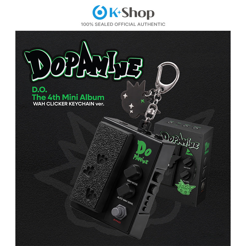 DOH KYUNG SOO(D.O.) - The 4th Mini Album [DOPAMINE] WAH CLICKER KEYCHAIN ver