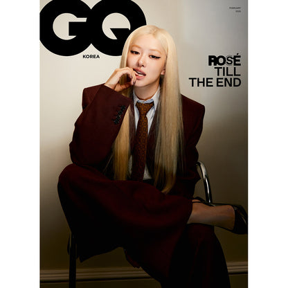 GQ - BLACKPINK ROSE COVER (FEB ISSUE 2025)