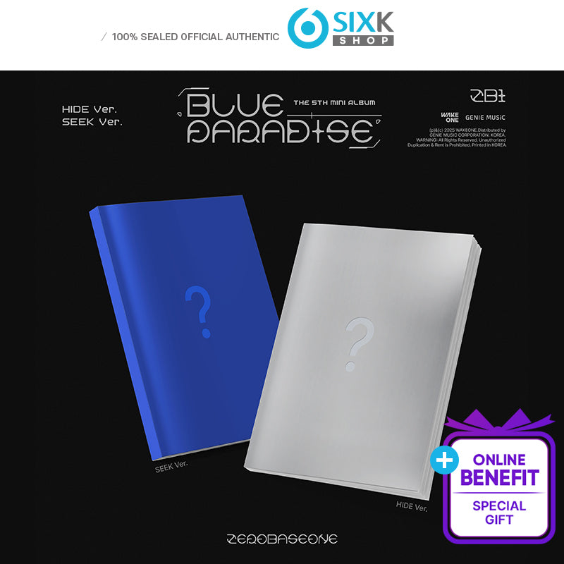 ZEROBASEONE The 5th Mini Album [BLUE PARADISE] (+Online Benefit)