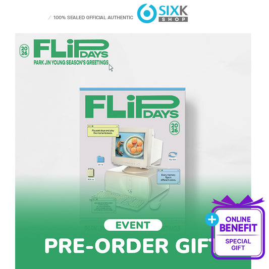 PARK JIN YOUNG(GOT7) -  2026 SEASON'S GREETINGS [Flip days] (Online Benefit)