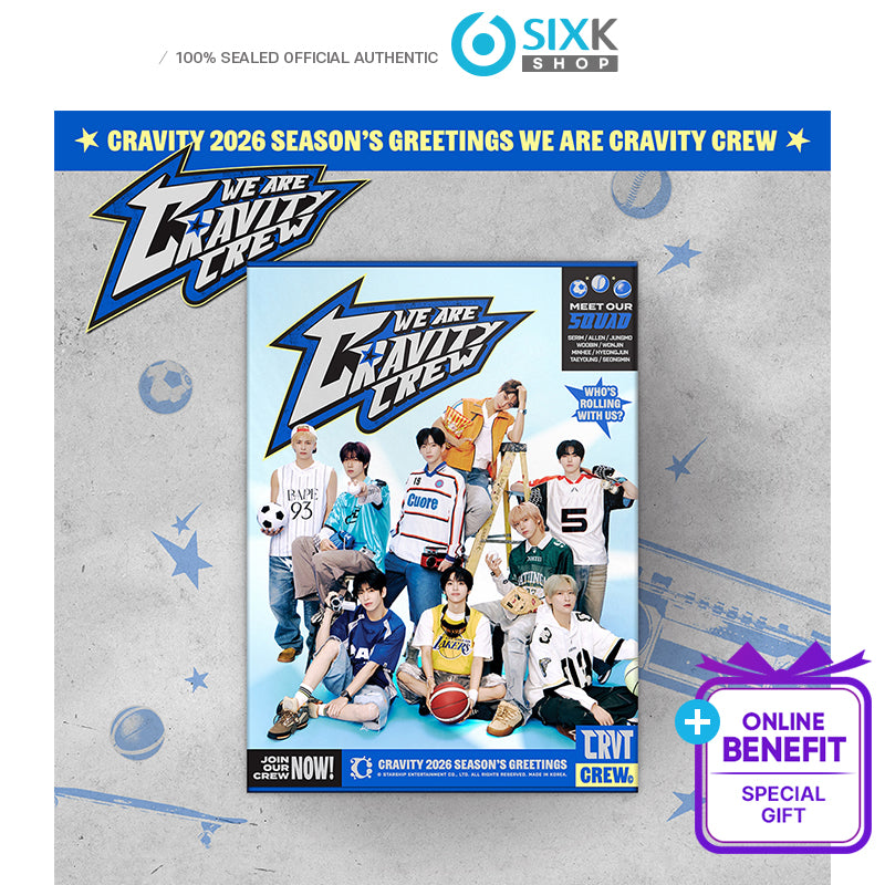 CRAVITY 2026 SEASON’S GREETINGS [WE ARE CRAVITY CREW] (Online Benefit)