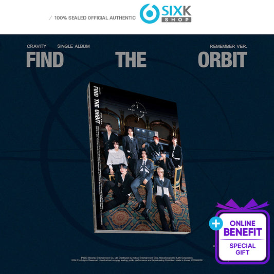 CRAVITY Album [FIND THE ORBIT] Remember Ver. (Online Benefit)