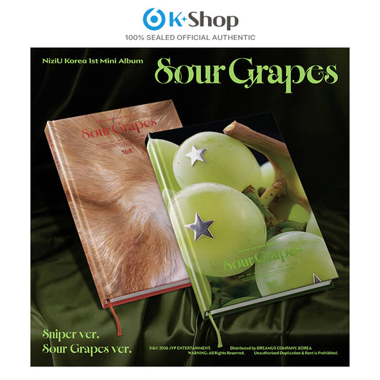 [GROUP BUY] NiziU - 1ST MINI ALBUM [Sour Grapes] Standard Ver.