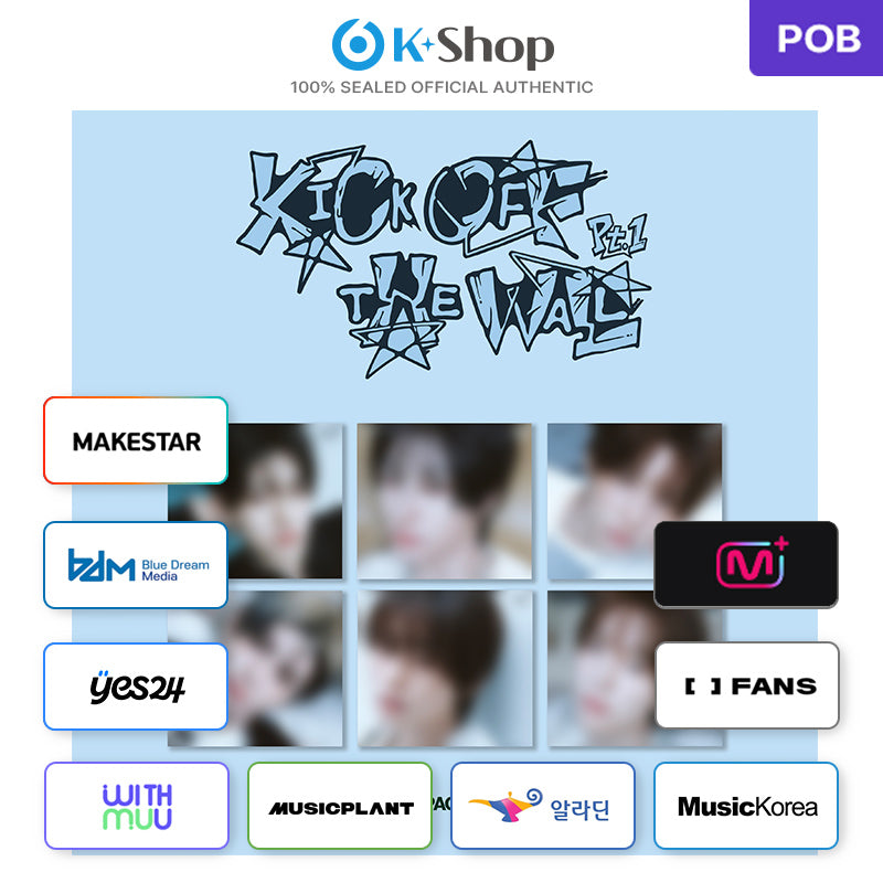 KickFlip - The 5th Mini Album [KICK OFF THE WALL Pt. 1]  DIGIPACK Ver. (Online Benefit)