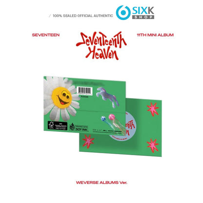 SEVENTEEN - 11th Mini Album [SEVENTEENTH HEAVEN] Weverse Albums ver.