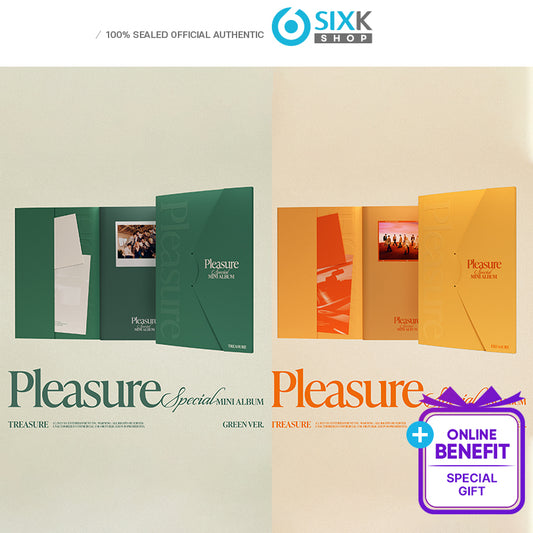 TREASURE - SPECIAL MINI ALBUM [PLEASURE] (+Online Benefit)
