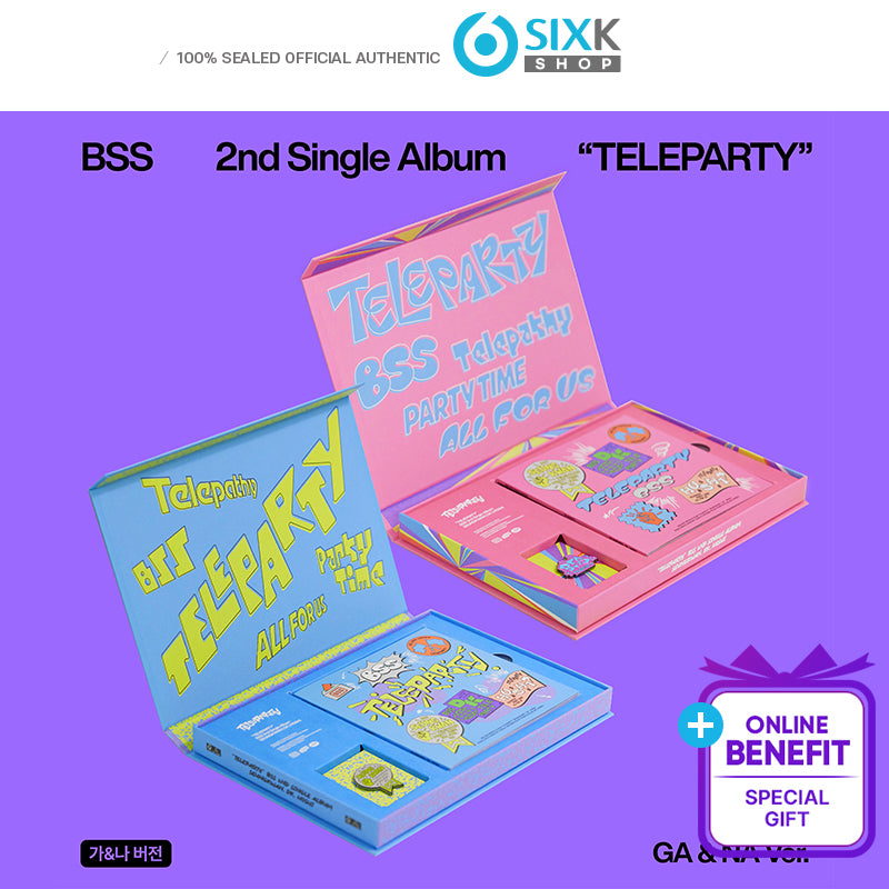 BSS (SEVENTEEN) - 2nd Single [TELEPARTY] (+Online Benefit)