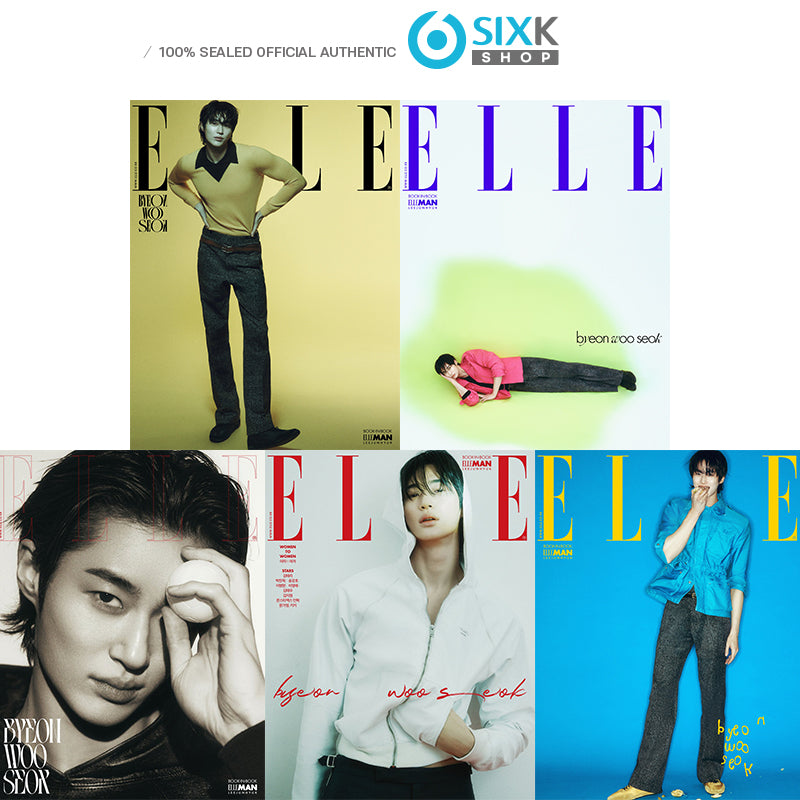 ELLE -  BYEON WOO SEOK COVER [MAR issue 2025] (with Translation)