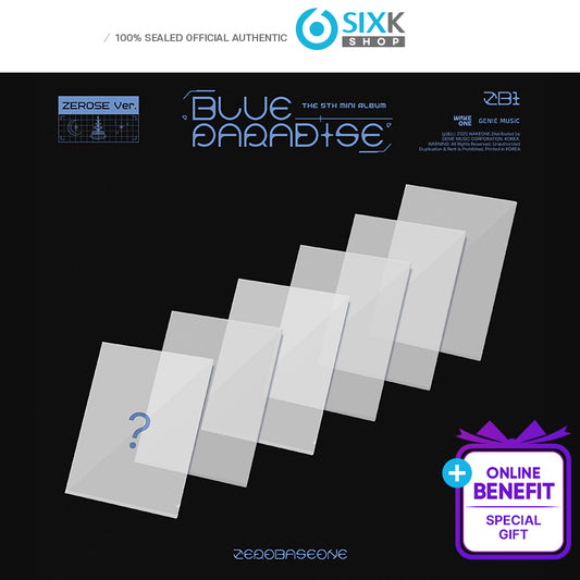 ZEROBASEONE The 5th Mini Album [BLUE PARADISE] ZEROSE Ver. (+Online Benefit)