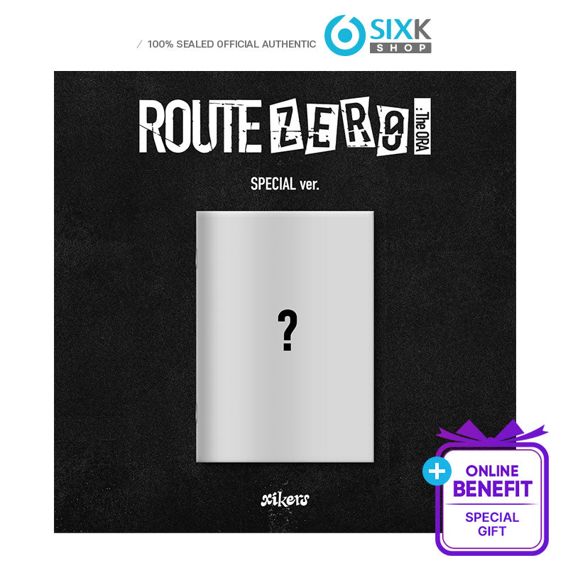 XIKERS - 7TH MINI ALBUM [ROUTE ZERO : THE ORA](Special Ver.)(Online Benefit)