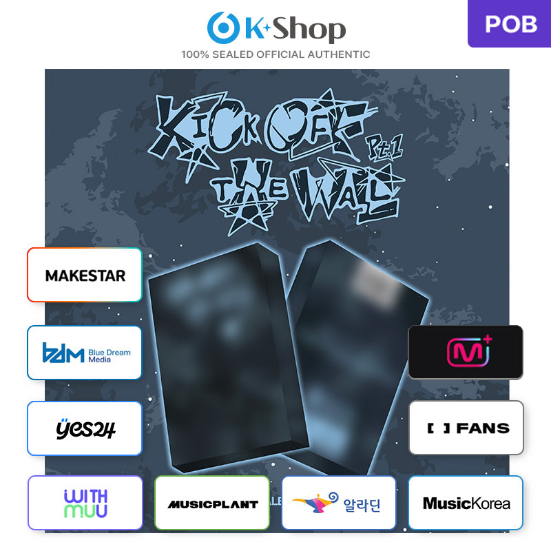KickFlip - The 5th Mini Album [KICK OFF THE WALL Pt. 1]  POCAALBUM Ver. (Online Benefit)