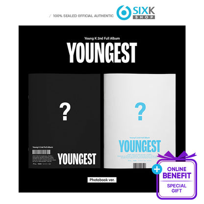Young K (DAY6) – THE 2ND FULL ALBUM [YOUNGEST] Photobook Ver. (Online Benefit)