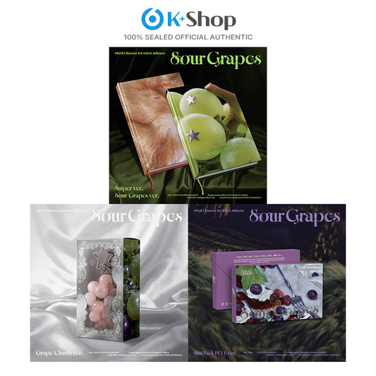 [GROUP BUY] NiziU - 1ST MINI ALBUM [Sour Grapes] (SET 4EA)