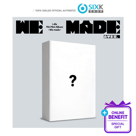 i-dle - 9th Mini Album [We Made] A Ver. (Online Benefit)